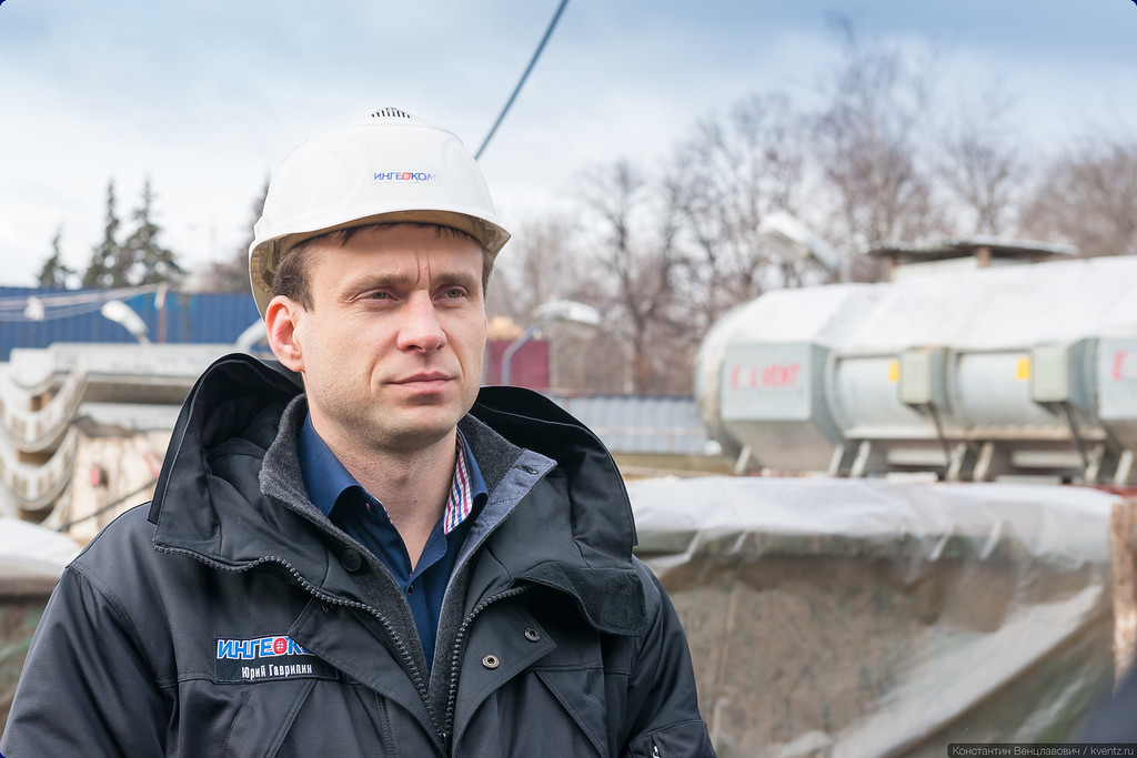 Заместитель генерального директора по строительству метрополитена АО «Объединение «ИНГЕОКОМ» Юрий Гаврилин