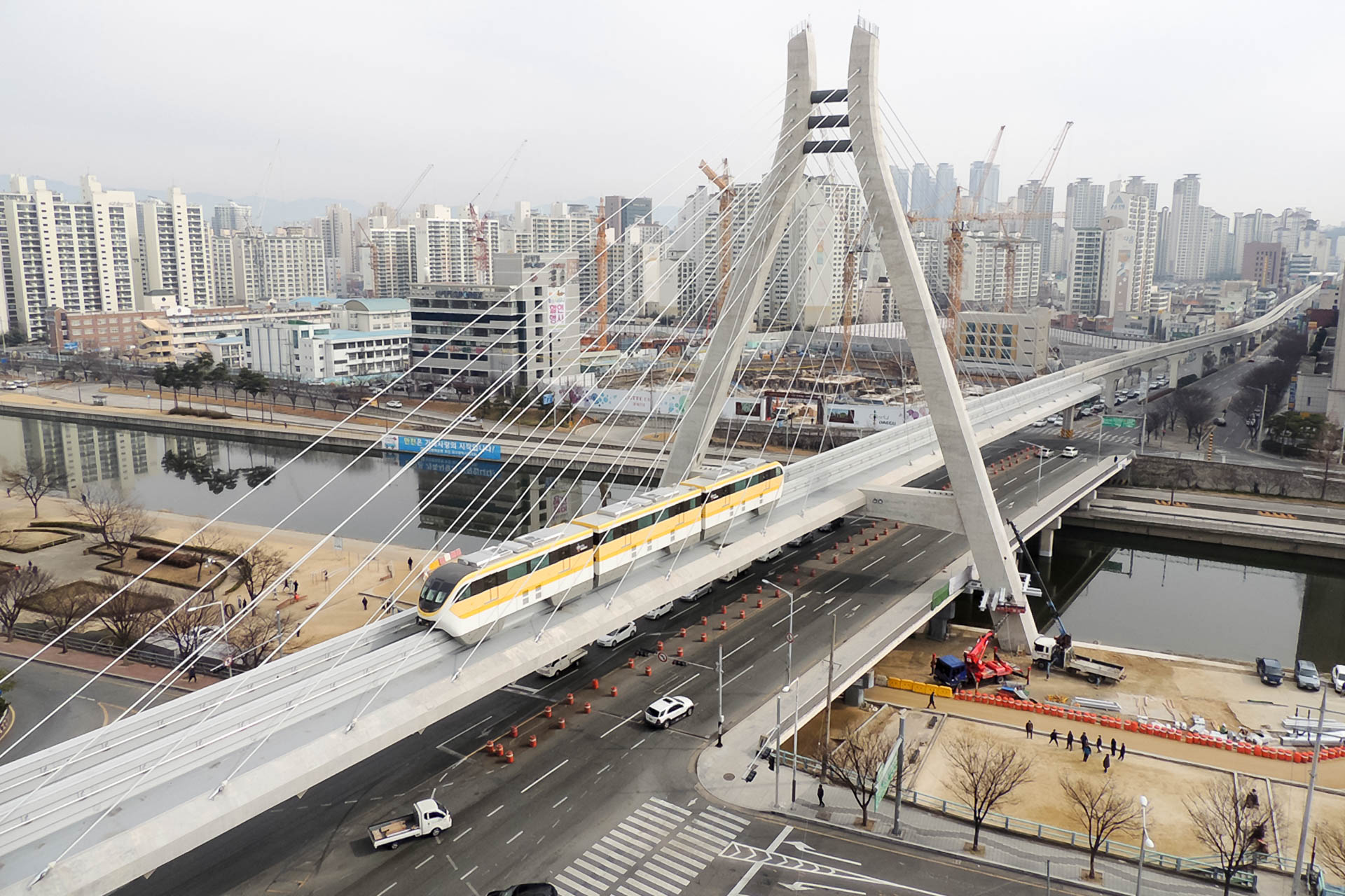 Монорельс города Тэгу (Daegu), Южная Корея: частная жизнь по-корейски ...